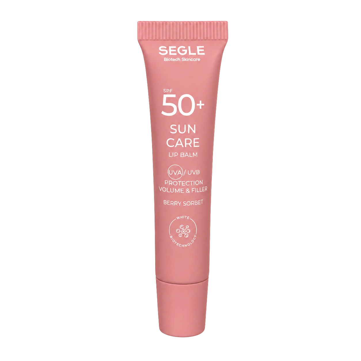 Segle Sun Lip Balm SPF50+ Berry Sorbet con color, péptidos y efecto gloss para labios