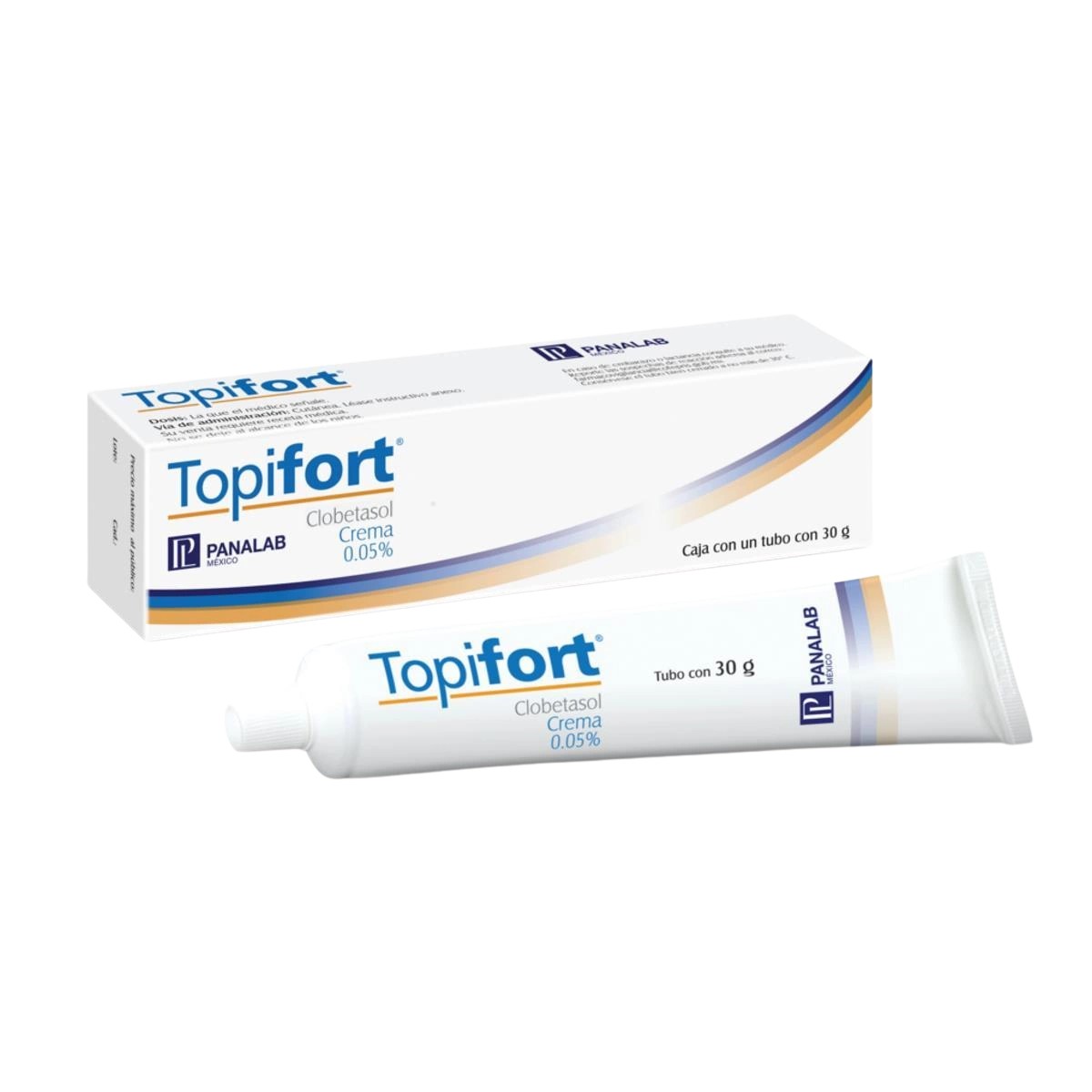 Panalab Topifort Crema  Clobetasol  0.05% 30gr - Derma y Laser Boutique