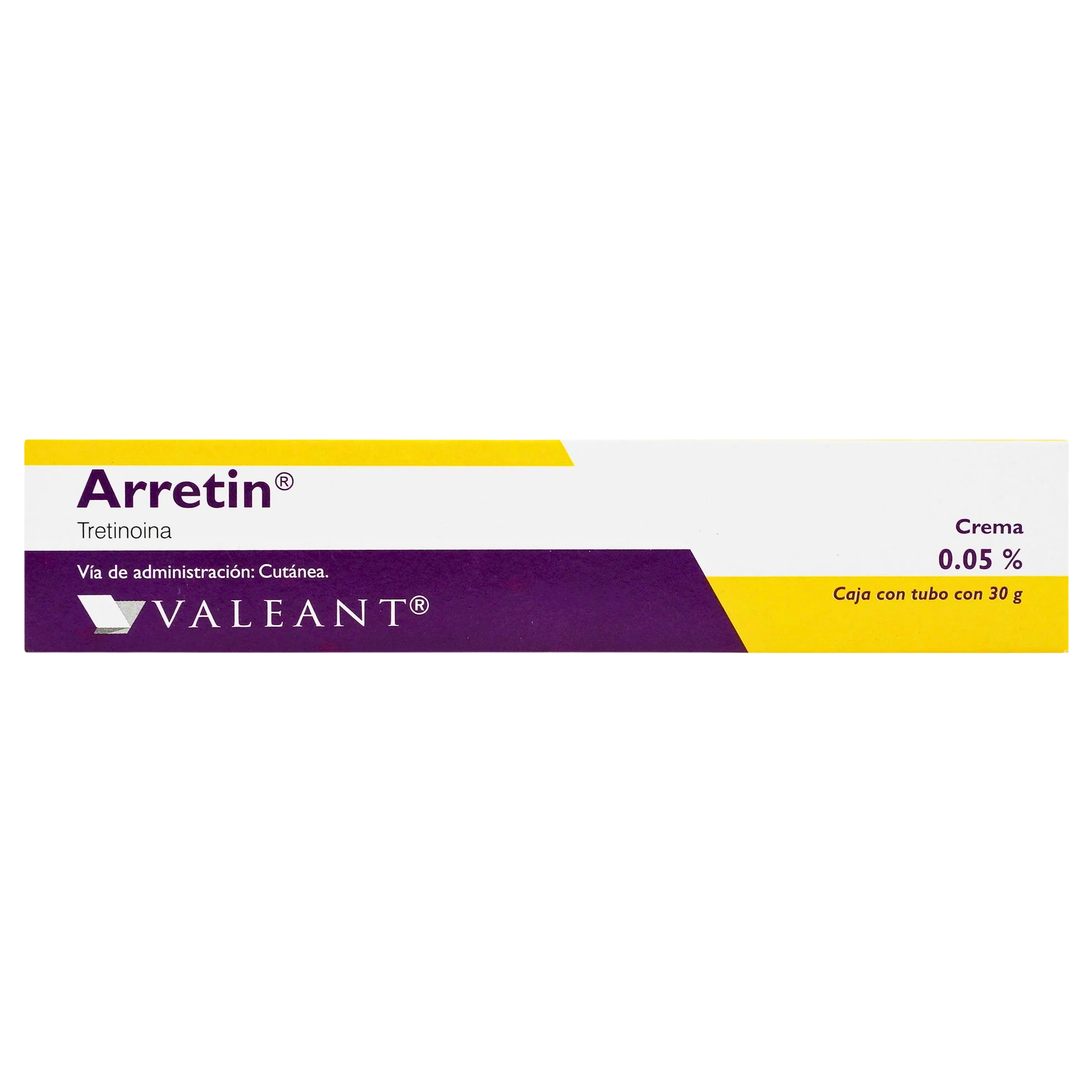 Valeant Arretin 0.05% Crema 30 gr - Derma y Laser Boutique