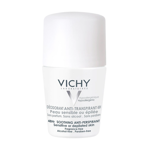 Vichy desodorante antitranspirante roll-on 48 h para piel sensible 50 ml