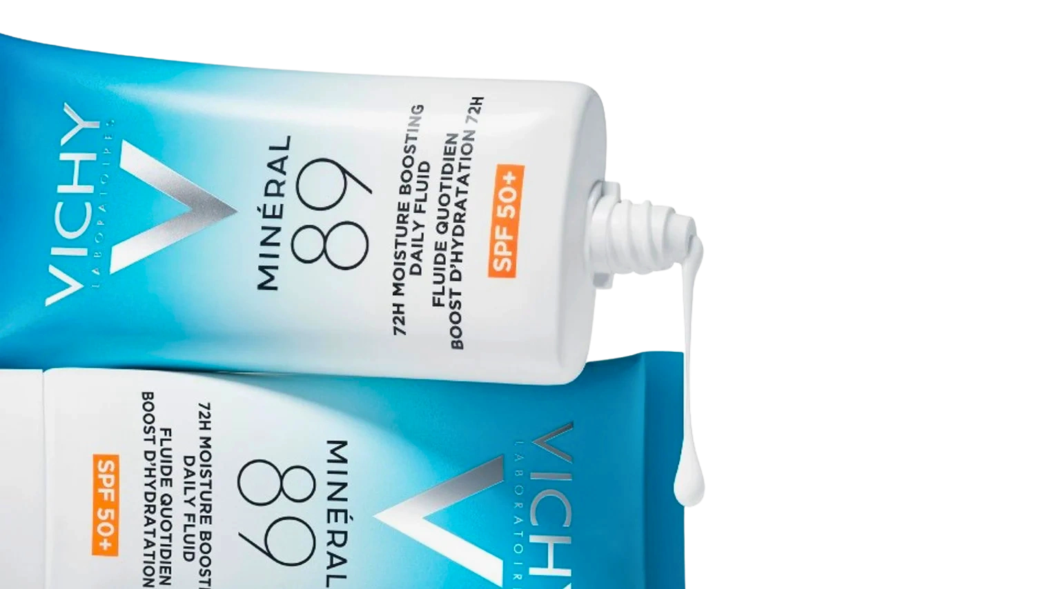 Vichy Mineral 89 Crema UV Fluida Hidratante De Uso Diario 72H FPS50+ 50ml - Derma y Laser Boutique