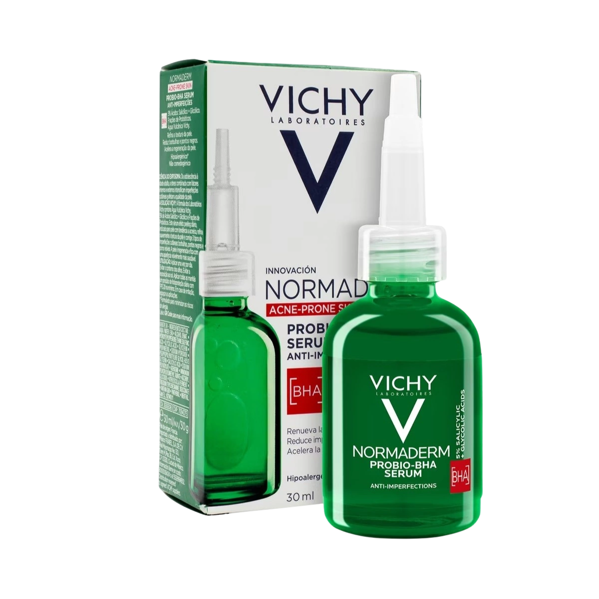 Vichy Normaderm Acne-Prone Skin Probio-Bha Serum 30ml - Outlet