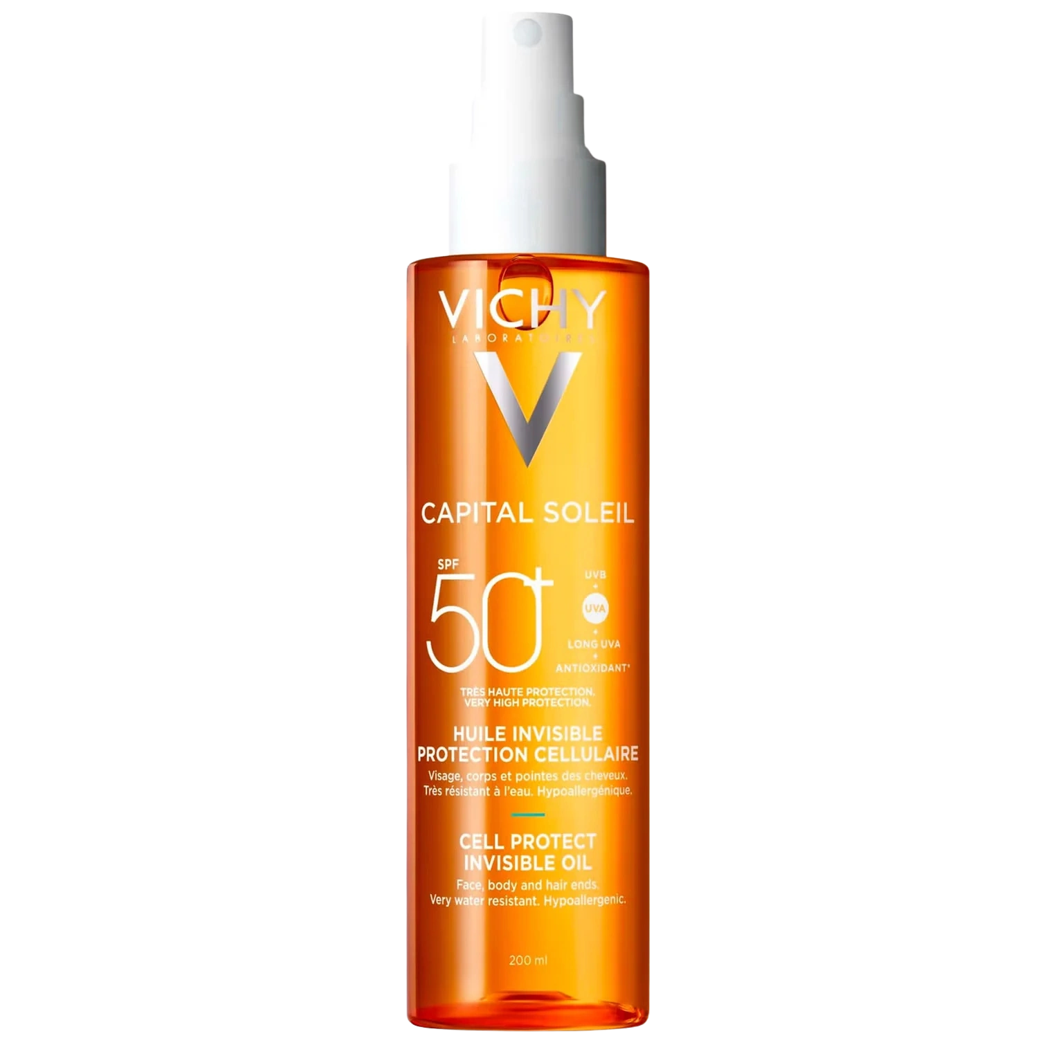 Vichy Invisible Cell Protect Oil SPF50+ 200ml